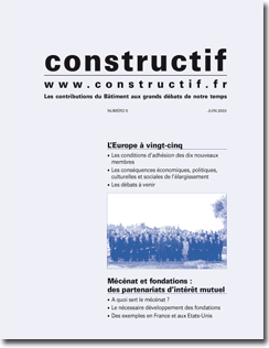 Constructif N°5  -  Juin 2003